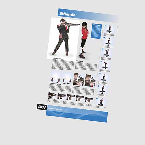 Forhåndsvisning af produktet DGI Skydning - stillingsplakater, 7 stk.