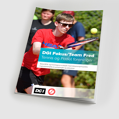 Forhåndsvisning af produktet TEAM Fred / DGI Fokus Tennis og Padel hæfte